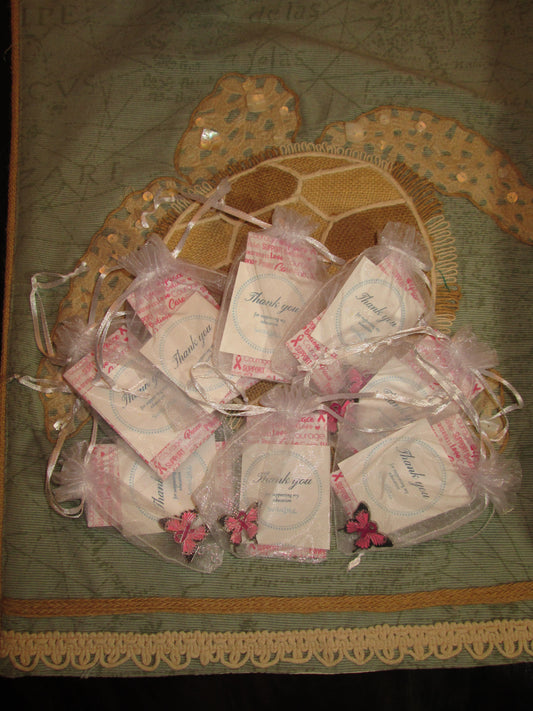 Breast Cancer Butterfly Pins